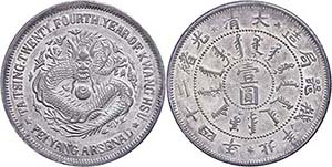 China Kaiserreich Chihli, Dollar, 1898, KM Y ... 