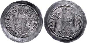 Italy Aquileia, denarius (1, 20 g), undated ... 