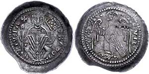 Italy Aquileia, denarius (1, 31 g), undated ... 
