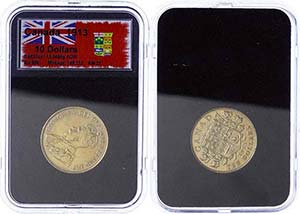 Canada 10 Dollars, Gold, 1913, George V., ... 