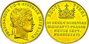 Old Austria Coins until 1918 Ducat, 1836, ... 
