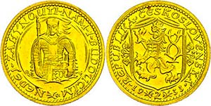 Czech Republic 2 ducat, 1933, St. Wenzel, ... 