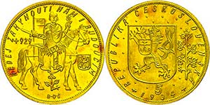 Czech Republic 5 ducat, 1934, St. Wenzel, ... 