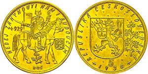 Czech Republic 5 ducat, 1936, St. Wenzel, ... 