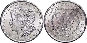 Coins USA Dollar, 1878, carson city, KM 110, ... 