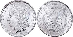 Coins USA Dollar, 1879, Philadelphia, KM ... 