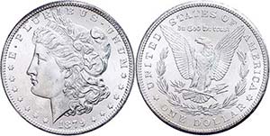 Coins USA Dollar, 1879, San Francisco, KM ... 