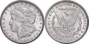 Coins USA Dollar, 1890, carson city, KM 110, ... 