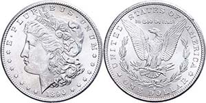 Coins USA Dollar, 1890, San Francisco, KM ... 