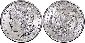 Coins USA Dollar, 1897, San Francisco, KM ... 