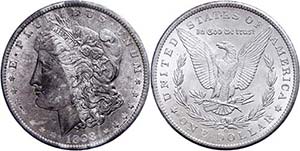 Coins USA Dollar, 1898, New orleans, KM 110, ... 