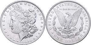 Coins USA Dollar, 1898, Philadelphia, KM ... 