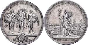 Medallions Germany before 1900 Saxony, ... 
