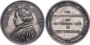 Medallions Germany before 1900 Wittenberg, ... 