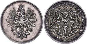 Medallions Germany before 1900 Silesia, ... 