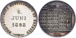 Medallions Germany before 1900 Dresden ... 