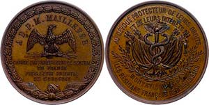 Medallions Foreign before 1900 Uruguay, ... 