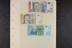 Banknotes of Europe Serbia, ... 