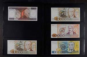 Banknoten Nord- und Südamerika ... 
