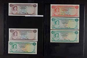 Banknoten Mittelamerika und Karibikregion ... 