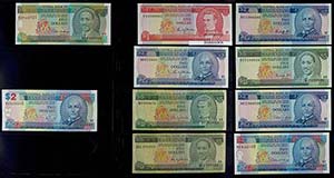 Banknoten Mittelamerika und Karibikregion ... 