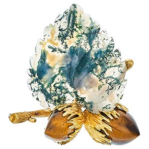 Gemmed Brooches High-value and extravagant ... 