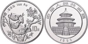 Peoples Republic of China 10 Yuan, 1 oz ... 