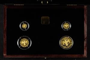 Coins Russia Gold Set, 10, 25, 50 ... 