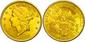 Coins USA 20 Dollars, Gold, 1904, ... 