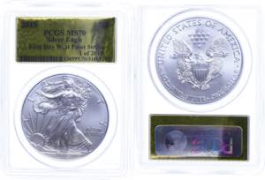 Coins USA 1 Dollar, 2015, W, Silver eagle, ... 