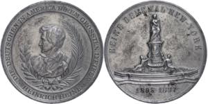 Medallions Germany before 1900 Tin medal ... 