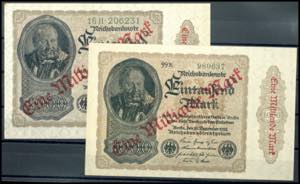 Deutsche Reichsbanknoten 1874-1945 1 Mrd. ... 