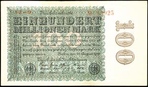 Deutsche Reichsbanknoten 1874-1945 100 ... 