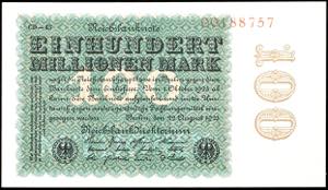 Deutsche Reichsbanknoten 1874-1945 100 ... 