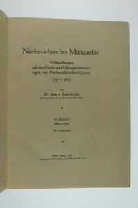 Literature - Numismatics Bahrfeldt, M., ... 