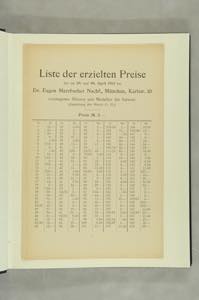 Literature - Numismatics Merzbacher, E, ... 