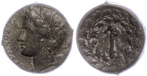 Sizilien Syrakus, Ae (10,51g), 317-289 v. ... 