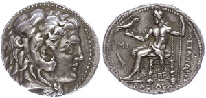 Makedonien Babylon, Tetradrachme (16,57g), ... 