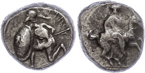 Kilikien Tarsus, Stater (10,44g), 425-400 v. ... 