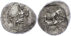 Kilikien Stater (10,71g), 361-334 v. Chr., ... 