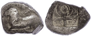 Zypern Salamis, Stater (10,81g), 480-460 v. ... 