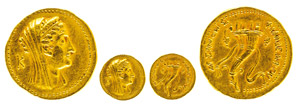 Ägypten Tetradrachme (14,12g), Gold, unter ... 