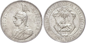 Münzen der deutschen Kolonien Ostafrika, 1 ... 