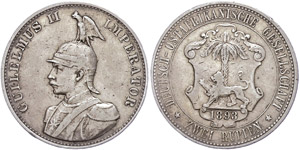 Münzen der deutschen Kolonien Ostafrika, 2 ... 