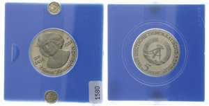 Münzen DDR 5 Mark, 1981, Tilman ... 