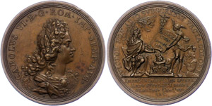 Medaillen Ausland vor 1900 RDR, Karl VI., ... 
