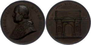 Medaillen Ausland vor 1900 Vatikan, Pius ... 