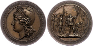 Medaillen Ausland vor 1900 USA, ... 