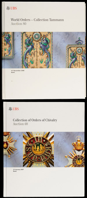 Literatur Münzen UBS Kataloge Orden UBS, ... 