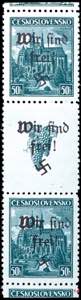 Maffersdorf 50 h. stamp exhibition ... 
